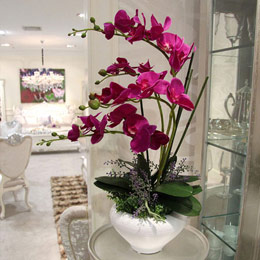 High simulation Phalaenopsis decorative flowers