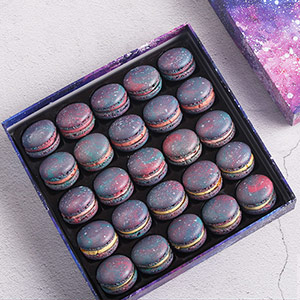 Starry sky macaron gift box