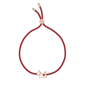 Lucky Puppy Red String Bracelet