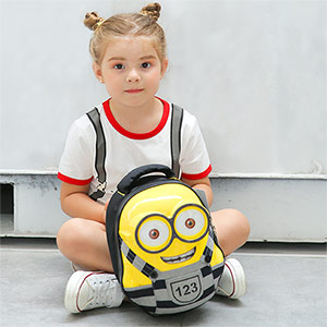 Cartoon Minions Children's Schoolbag