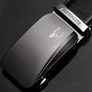 Septwolves men's leather belt