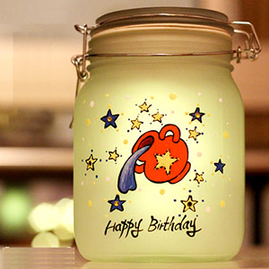 Colorful Sunshine Jar of the Twelve Constellations