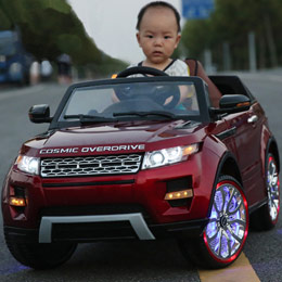 Children's luxury light electric car