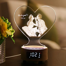 Wedding crystal lamp customization