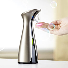 Automatic sensor hand washing shampoo bottle