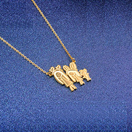 Children's Self-Portrait Necklace Customization