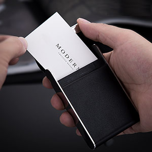 German MODERN business card box