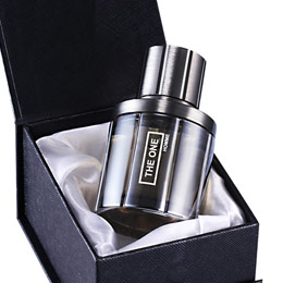 Perfume masculino em ouro preto 24K