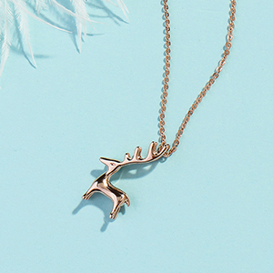 Pica Lela Elk Necklace