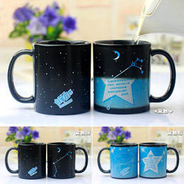 Zodiac color changing cup