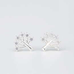 Wishing Tree Sterling Silver Earrings