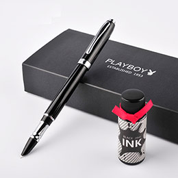 Playboy student lettering fountain pen