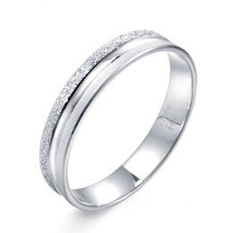 Chow Sang Sang Love Three Life PT950 Platinum Ring