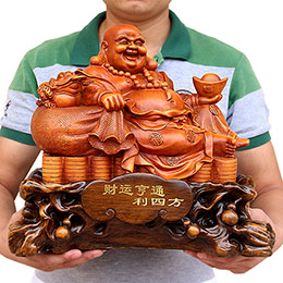 A Maitreya Buddha statue for bringing wealth and fortune
