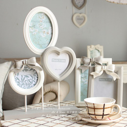 Korean style wooden photo frame decorative photo stand