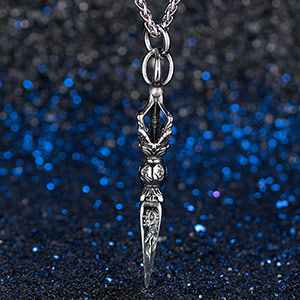 Six-syllable Mantra Pestle Necklace