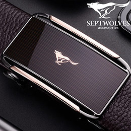 Septwolves men's casual leather belt
