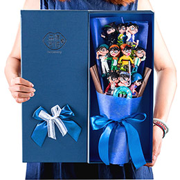 Conan cartoon doll bouquet