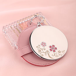 Pink Princess Mini Makeup Mirror