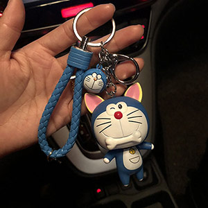 Doraemon bell keychain