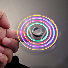 Fidget Spinner Rechargeable Lighter