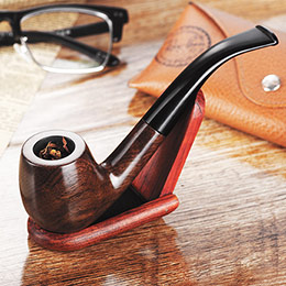 Sea willow ebony filter pipe