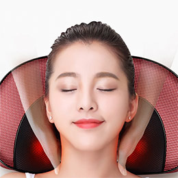 Multifunctional cervical massage pillow for home use