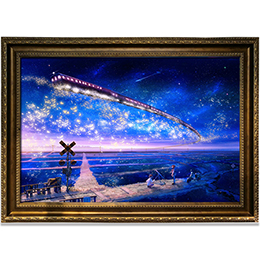 Starry sky and ocean puzzle for adults