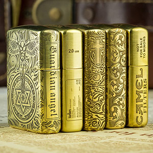Zippo original pure copper lighter