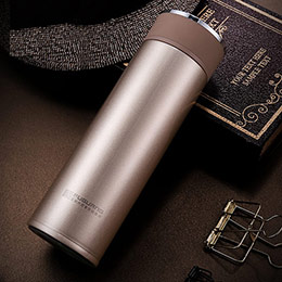 High-end business silver-filled thermos cup