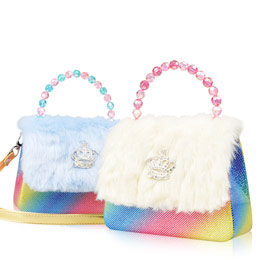 Elf Castle Plush Princess Crossbody Bag