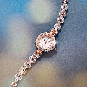 chic style diamond bracelet women's watch