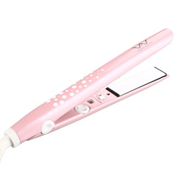 Ceramic curling iron for straight and curly hair