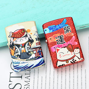 Lucky Cat Pure Copper Lighter