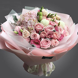 Rose and Hydrangea Mixed Bouquet
