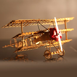 3D Metal Airplane Jigsaw Puzzle
