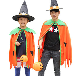 Halloween Pumpkin Cape