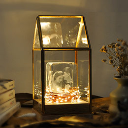 Glass House Crystal Night Light