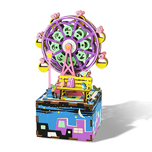 Carousel Puzzle Music Box