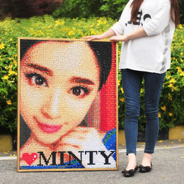 Creative Photo Pin Painting