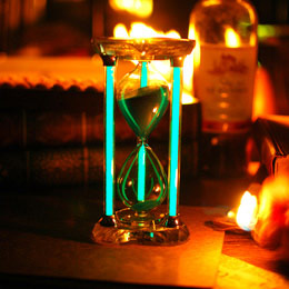Diamond Edition Crystal Luminous Hourglass