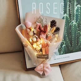 Wishing Rabbit Dried Flower Bouquet