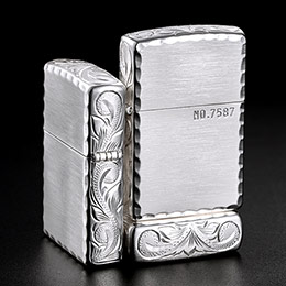 Zippo Sterling Silver Plated Lighter