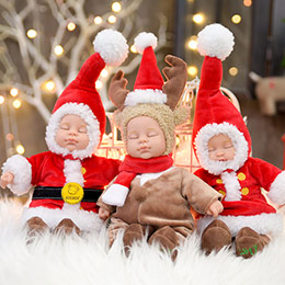 Soothing baby sleeping doll