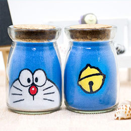 Doraemon Sand Painting Bottle