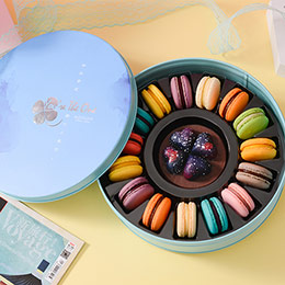 Moxuan macaron dessert tin