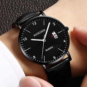Carshidon men's ultra-thin quartz watch