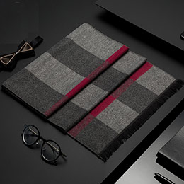 Velvet scarf gift box