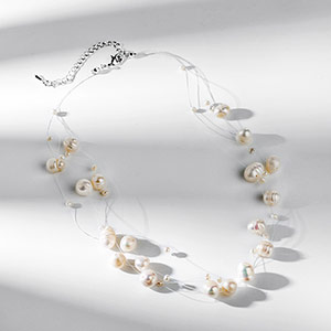 Collaret de perles d'aigua dolça coreana