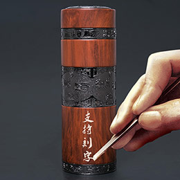 Stainless steel purple sand insulation cup